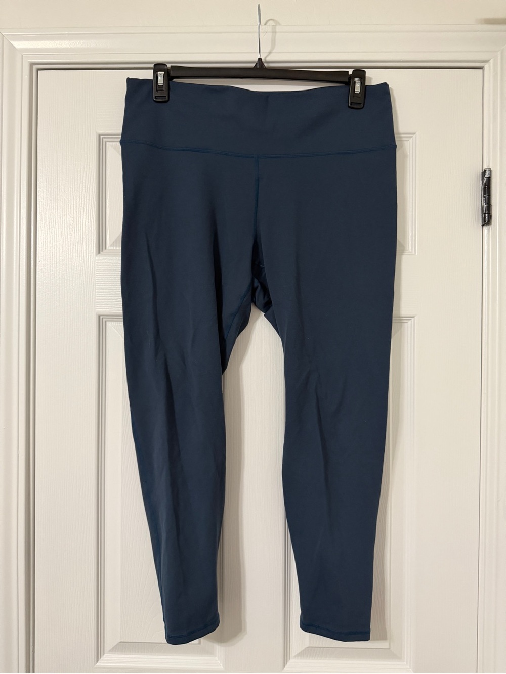 Fabletics Deep Teal PowerHold Leggings